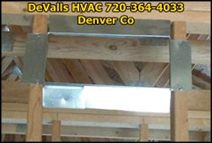 Return Air Ducts Installed Repaired Replaced In Denver Metro Area By DeValls HVAC.