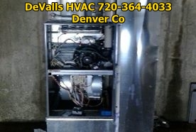 Showing furnace return air drop filter box coil lineset and pvc venting