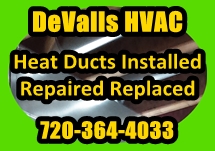 heat ducts installed repaired replaced