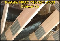 Replace Flex Duct In Attic Colorado HVAC Company.