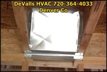 Return Air Ducts Installed Repaired Replaced Denver Colorado HVAC.